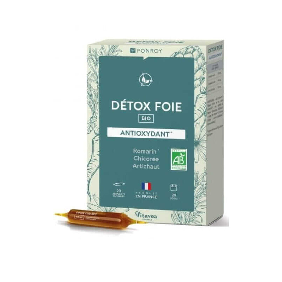 Bioconseils Detox Liver Bioconseils Artichoke and Rosemary 20 phials Labolatoires Yves Ponroy