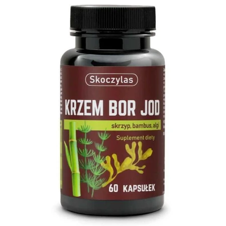 Skoczylas Silicio, Boro, Yodo 60 cápsulas
