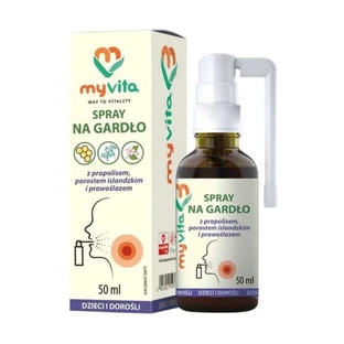 Propóleo, liquen de Islandia y rábano picante spray para la garganta 50ml MyVita