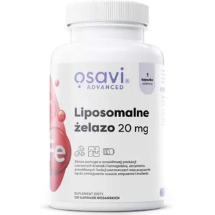 Osavi Fer liposomal 20 mg - 120 gélules végétaliennes