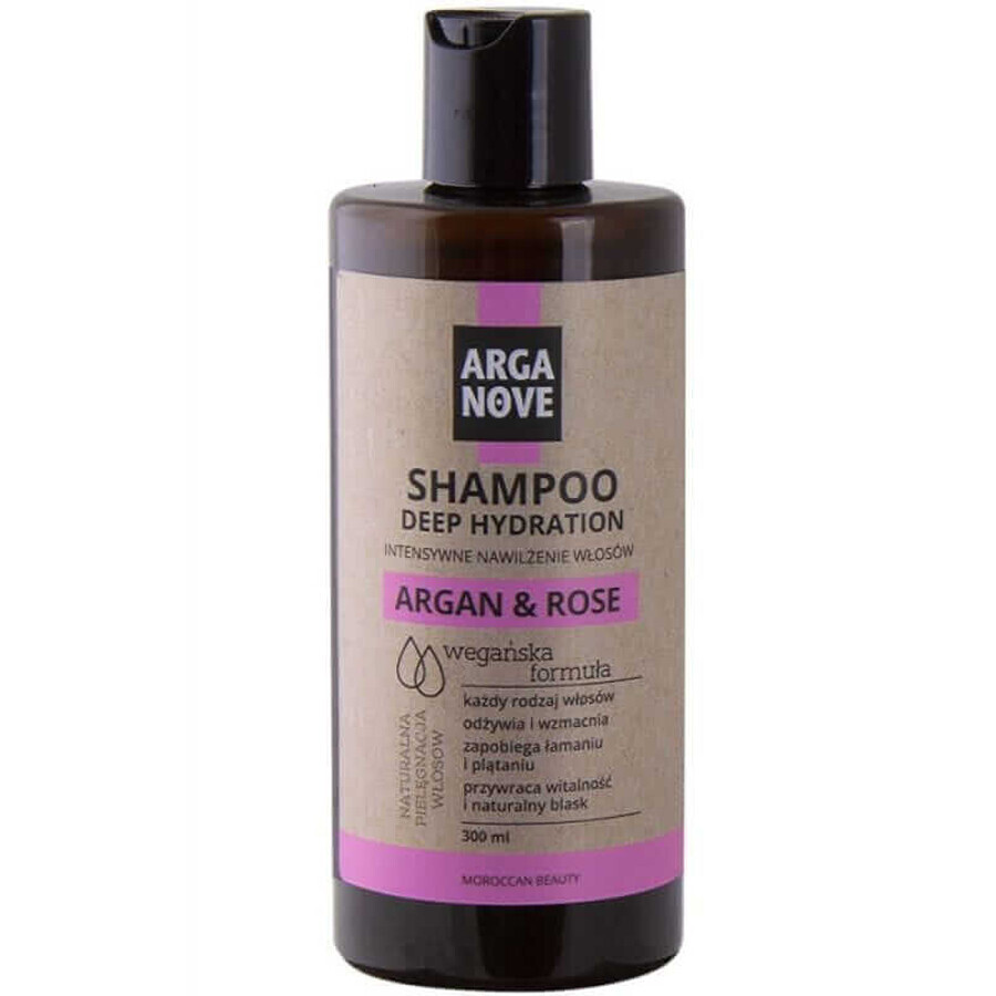Arganove vochtinbrengende haarshampoo 300ml