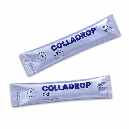 Colladrop Skin 5000 mg de collagène bovin 30 sachets Aura Herbals