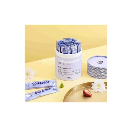 Colladrop Skin 5000 mg de collagène bovin 30 sachets Aura Herbals