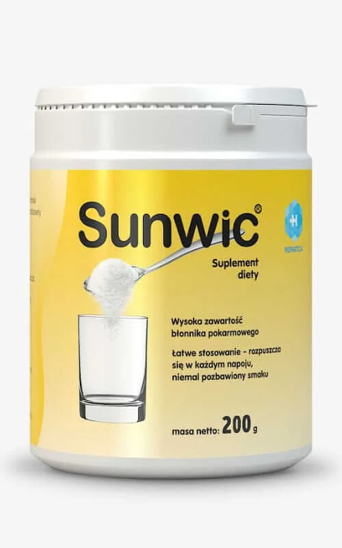 SUNWIC guar guar bean fiber 200g Hepatica