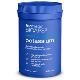 Bicaps Kalium 60 capsules Vormen