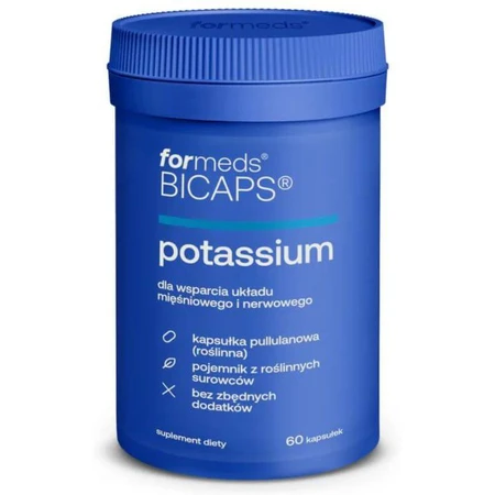 Bicaps Kalium 60 capsules Vormen