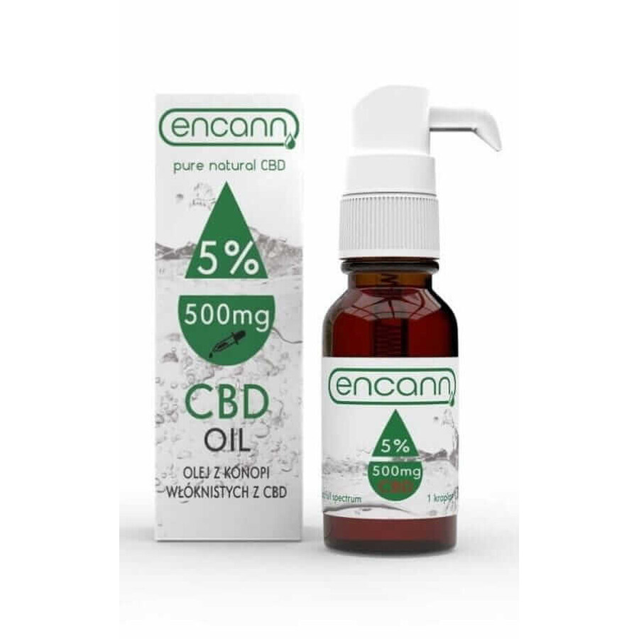 Aceite de cáñamo CBD 5% - ENCANN 10ml
