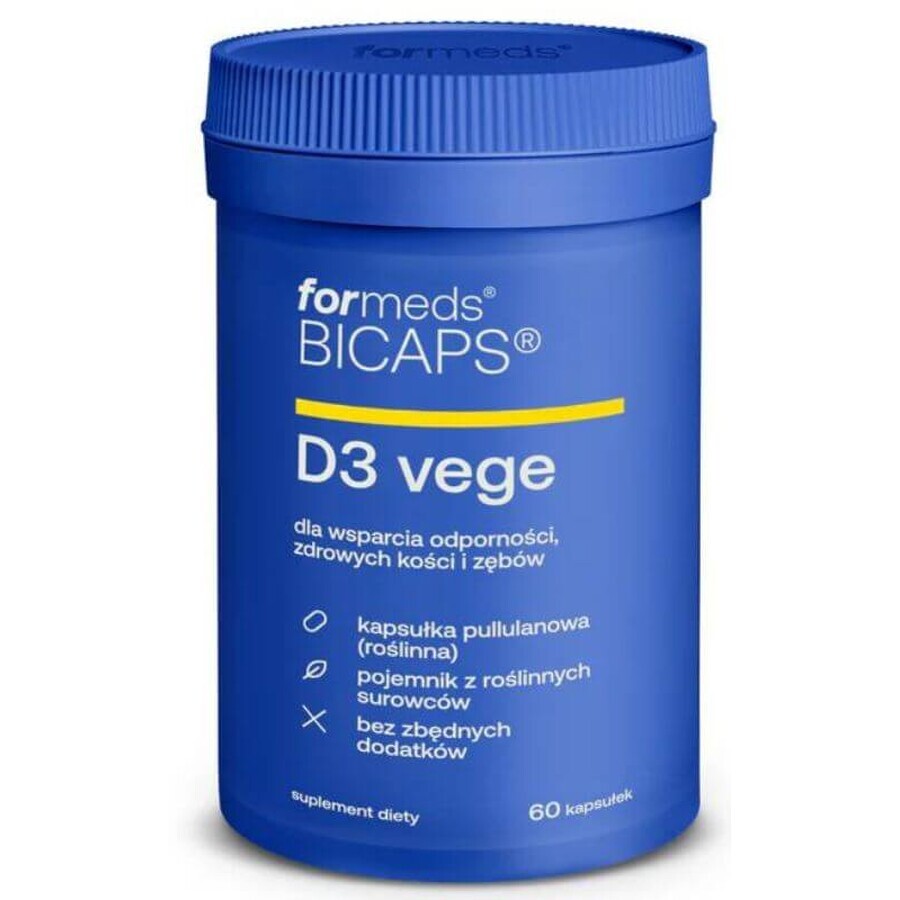 Bicaps D3 2000IU Vege 60 capsule Formeds