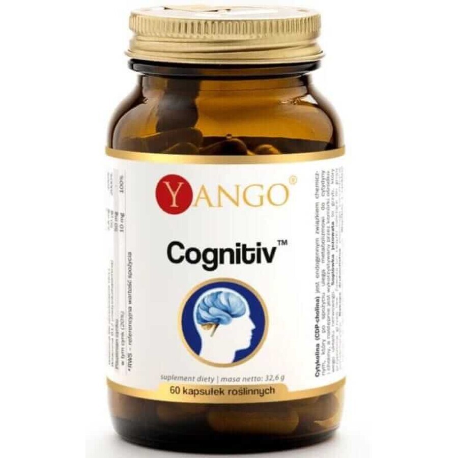 Cognitive (citicoline, soprax, bacopa, zinc) 60 capsules Yango