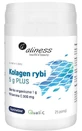 Colágeno de pescado 5000 mg MÁS OptiMSM vit C azufre, 25 raciones Aliness polvo