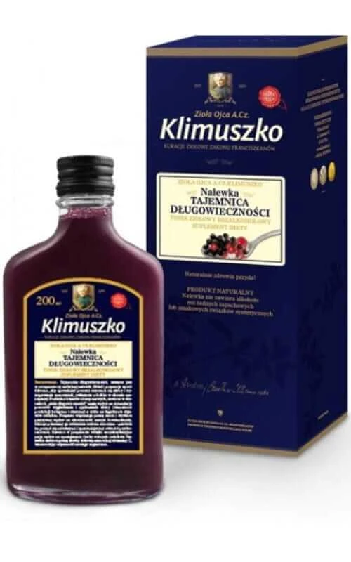 Tincture Długowieczność Ojca Klimuszko 200ml