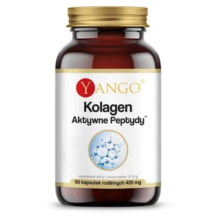 Péptidos activos de colágeno - Colágeno tipo I y III (90 cápsulas) YANGO