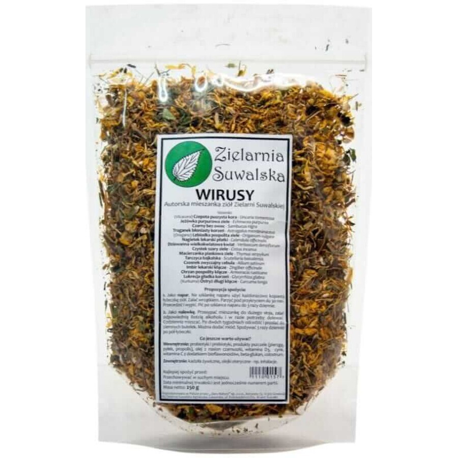 Erbe Virus 250g miscela di erbe proprietarie Suwalska Zielarnia