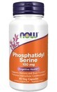 Fosfatidil serina (fosfatidilserina) 100 mg 60 c&#225;psulas NOW Foods