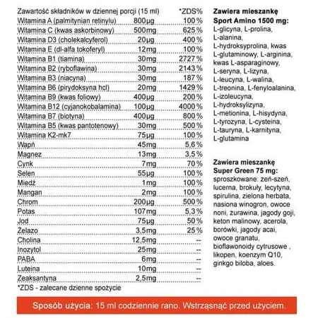 Sport Formula - Multivitamínico - 500ml YANGO
