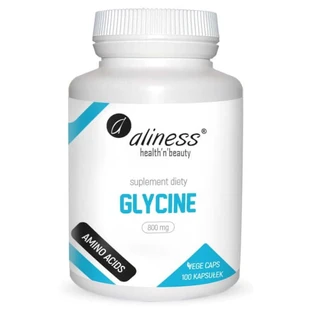 Glycine 800mg Glycine 100 capsules Aliness