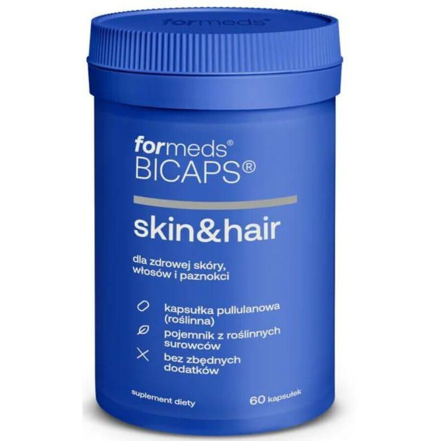 Bicaps Piel y Cabello 60 cápsulas ForMeds