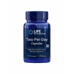 Deux multivitamines par jour Mineral Mineral 120 capsules Life Extension Deux multivitamines par jour Mineral Mineral 120 capsules Life Extension