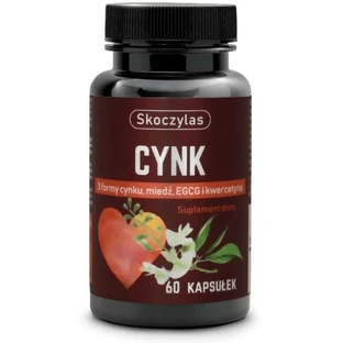 Skoczylas Zink 3 vormen, koper, EGCG en quercetine 60 capsules