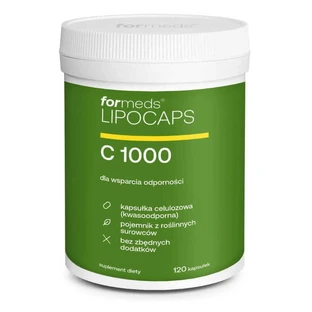 Liposomale Vitamine C LIPOCAPS C 1000 (120 capsules) Vormen