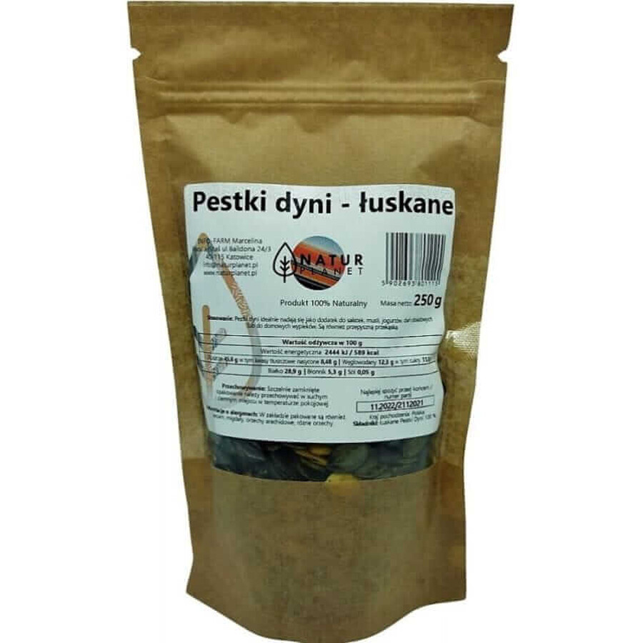 Cumpără Semințe de dovleac decojite 250g Natur Planet Semințe de dovleac decojite 250g Natur Planet