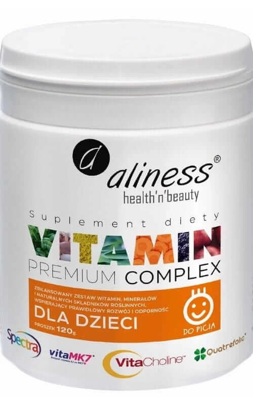 Children's Premium Vitamin Complex powder 120g, Aliness