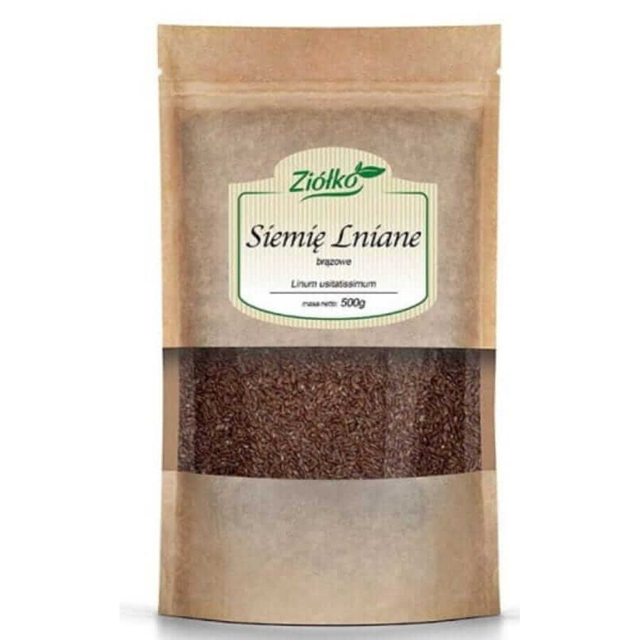 Graines de lin brunes 500g Herbe