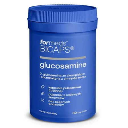 Bicaps Glucosamina 60 cápsulas, Formeds