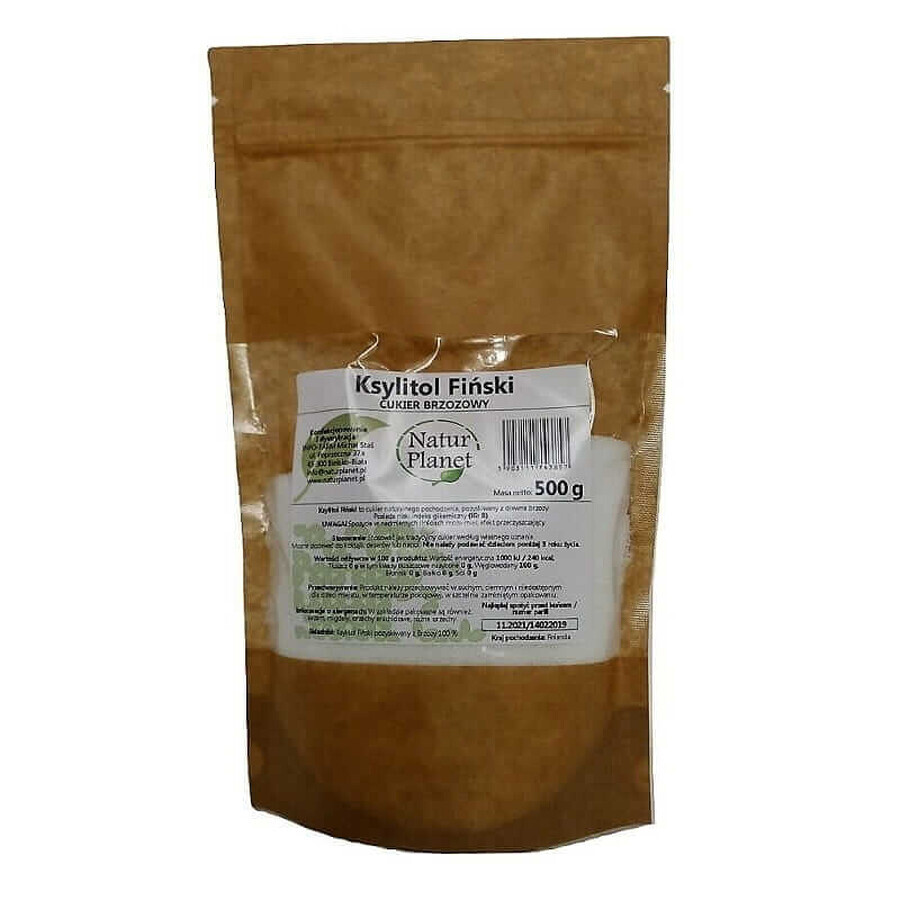 Xilitol Azúcar de abedul 500 g Finlandia Xilitol
