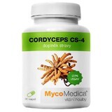 Cordyceps CS-4 (min 30 % polysaccharide) 500mg 90 capsules, MycoMedica
