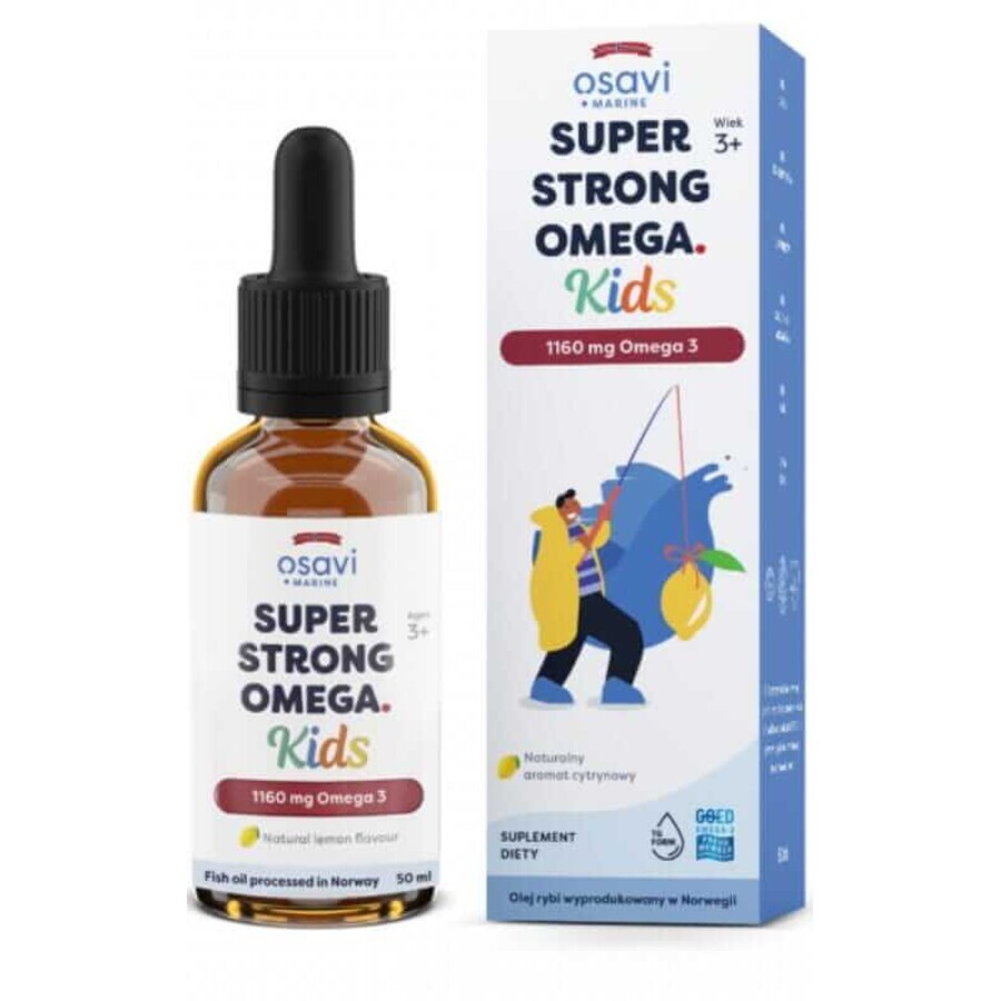 Osavi Super Strong Omega-3 Kids (Meeresfrüchte) 50 ml