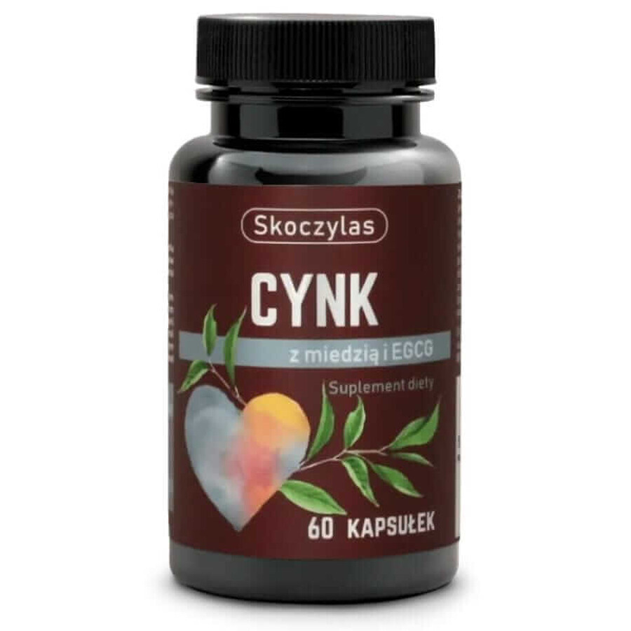 Skoczylas Zinc, Copper and Green Tea Extract (EGCG) 60 capsules