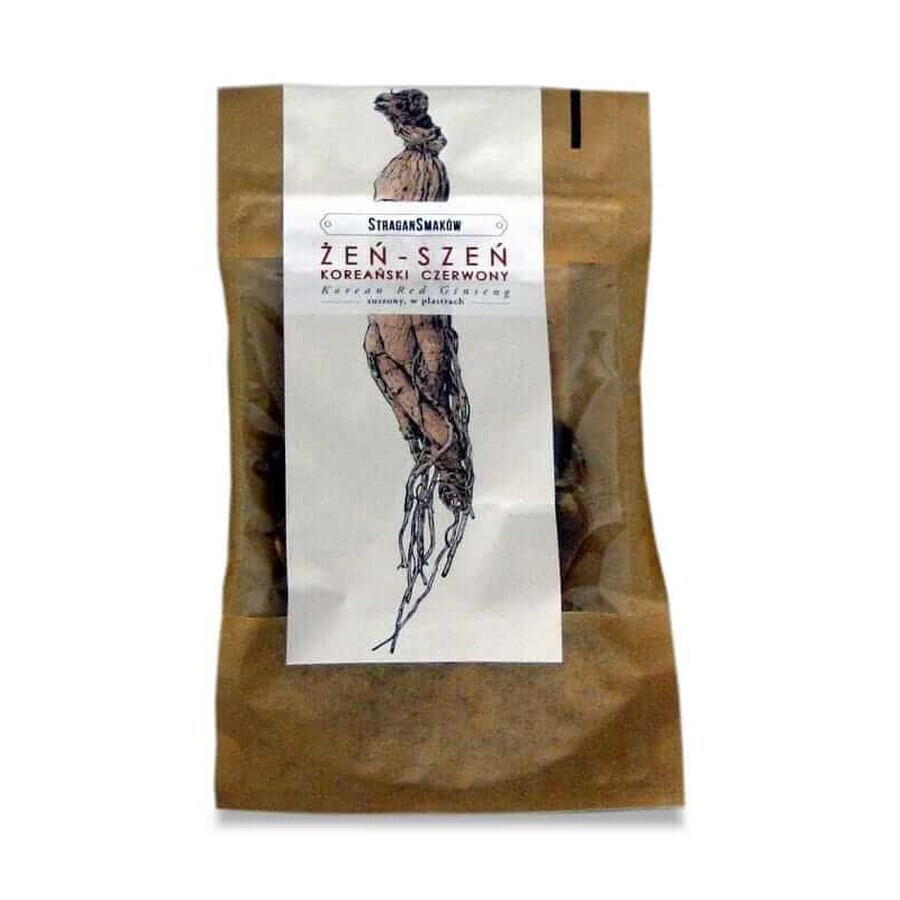Korean Ginseng Korean red ginseng root dried and sliced 50g