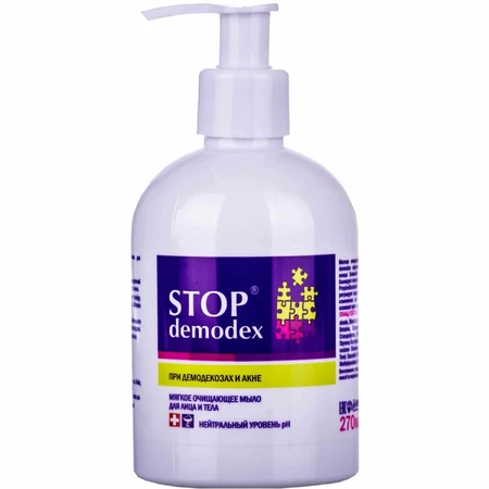 Stop Demodex face and body soap, 270 ml, Biosphera