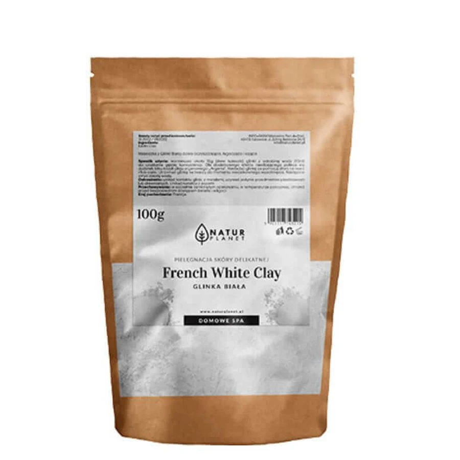 Argilla bianca originale francese 100g NATUR PLANET