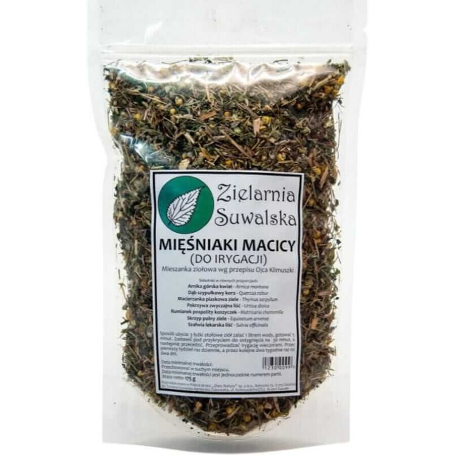 Herbs of uterine fibroids for irrigation 175g Herbal mixture according to the recipe of Father Klimuszko Zielarnia Zielarnia Suwalska Father Klimuszko