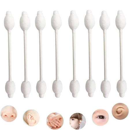 Baby Happy ear buds with stopper, 56 + 8 pieces, Bella