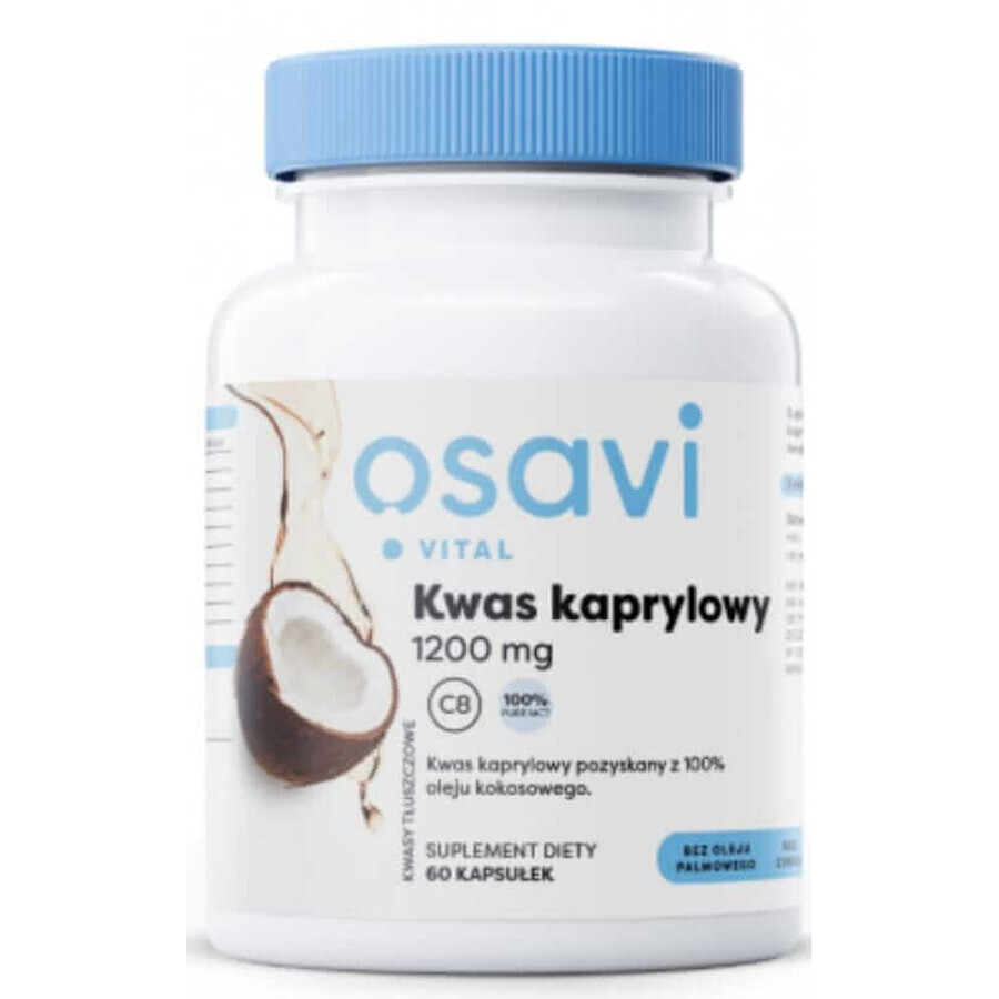 Osavi Caprylzuur 1200 mg (60 capsules)