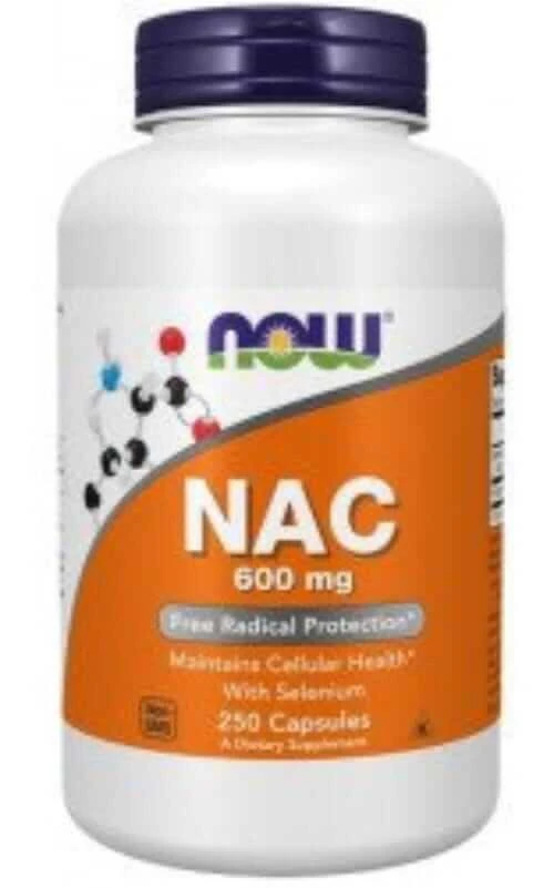 NOW Foods NAC + Selenium 250 capsules