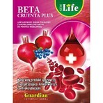 Gevriesdroogde en gemicelliseerde rode biet met Chokeberry - Beta Cruenta Plus 500g - doos, Guardian International Gevriesdroogde en gemicelliseerde rode biet met Chokeberry - Beta Cruenta Plus 500g - doos, Guardian International