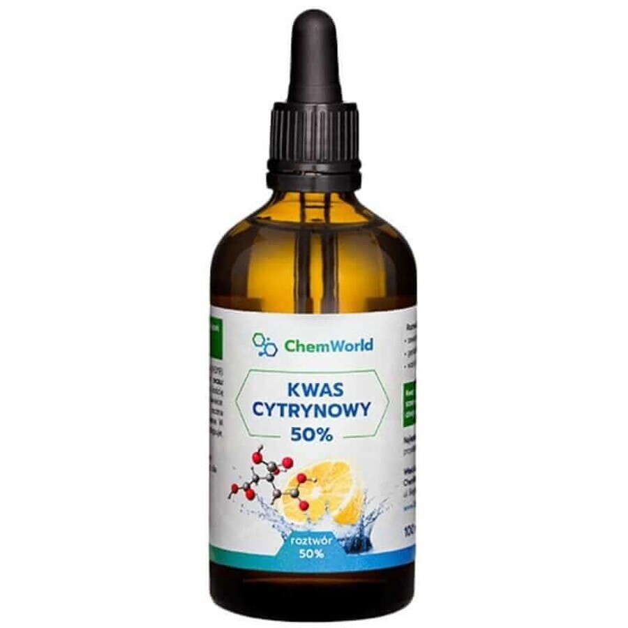 Acide citrique 50% Activateur 100 ml ChemWorld