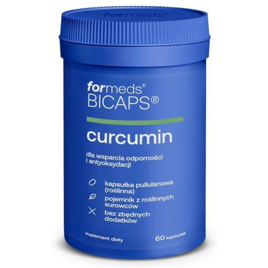 BICAPS CURCUMIN 380 mg curcumin+piperine 60 capsules, Formeds
