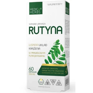 Rutine 350mg, 60 capsules Medica Herbs