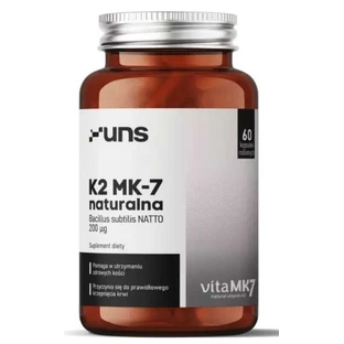 Vitamine K2 MK-7 200mcg 60 gélules UNS