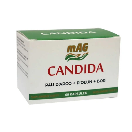 Candida Pau d'arco + Wormwood + Boron 60 caps mAG