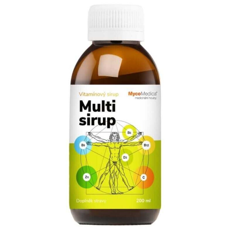 Multi jarabe 200ml Mycomedica (KD)