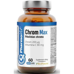 Chromium Max 200 µg 60 capsules Pharmovit Clean Label