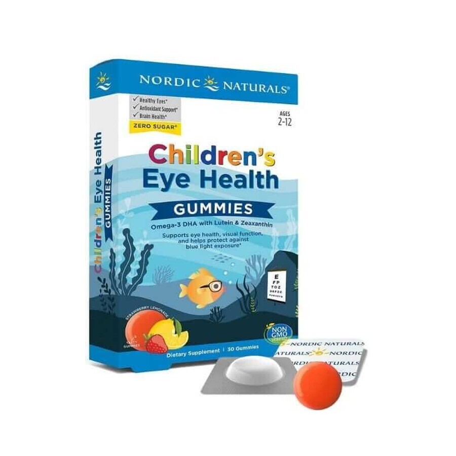 Nordic Naturals Salute degli occhi dei bambini 30 gel