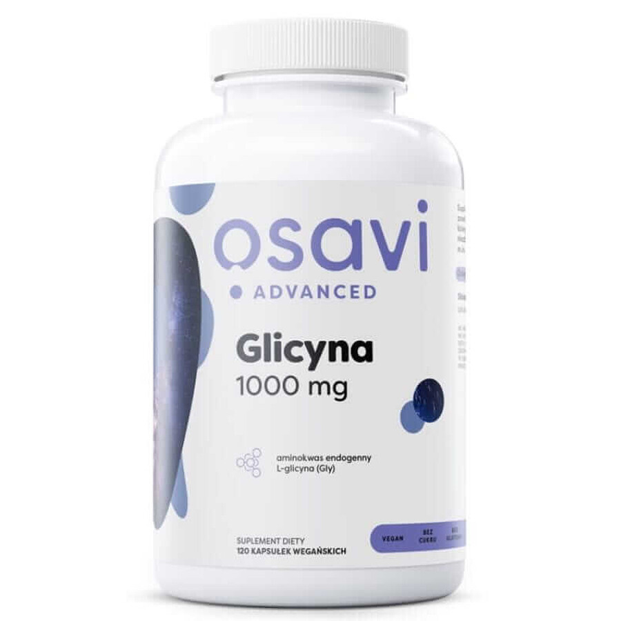 Glycine 1000mg 120 capsules Osavi