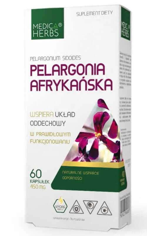 Geranium african 60 capsules Medica Herbs
